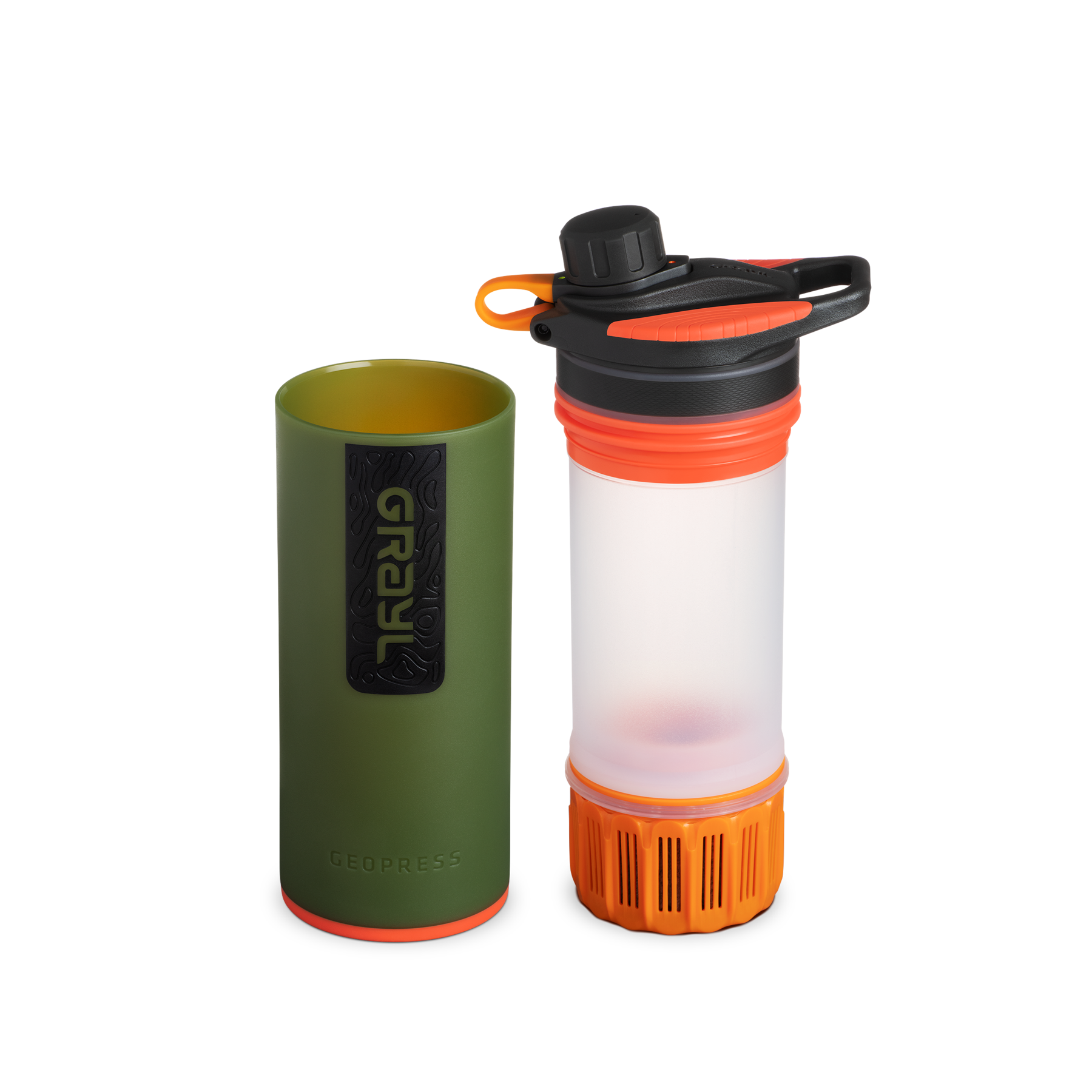 Geopress Purifier Bottle Oasis Green