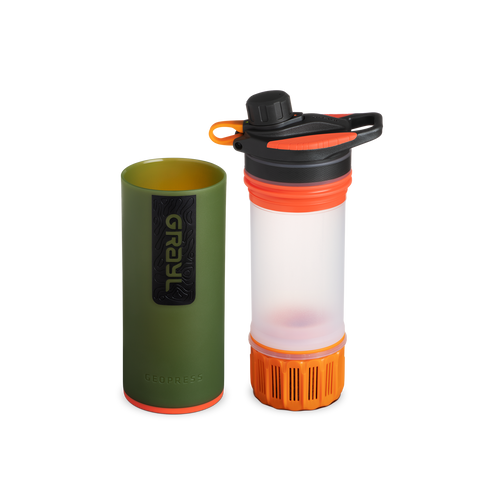 Geopress Purifier Bottle Oasis Green