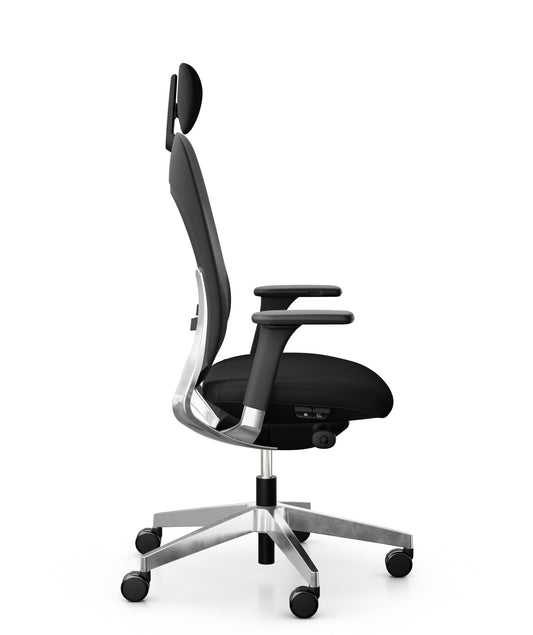 GIROFLEX Bürodrehstuhl 40 ERGO Plus 40-4049-L schwarz, mit Armlehne