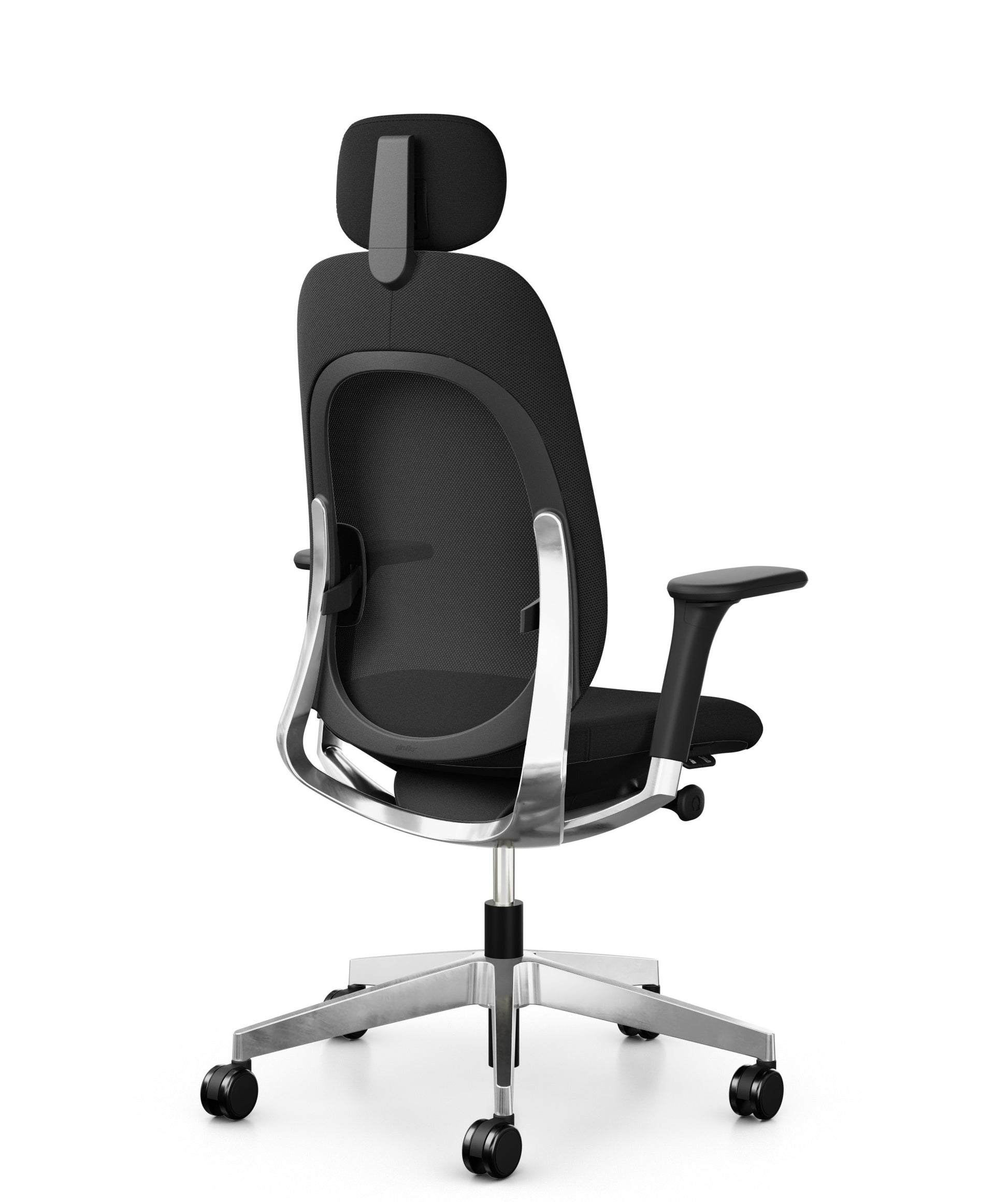 GIROFLEX Bürodrehstuhl 40 ERGO Plus 40-4049-L schwarz, mit Armlehne