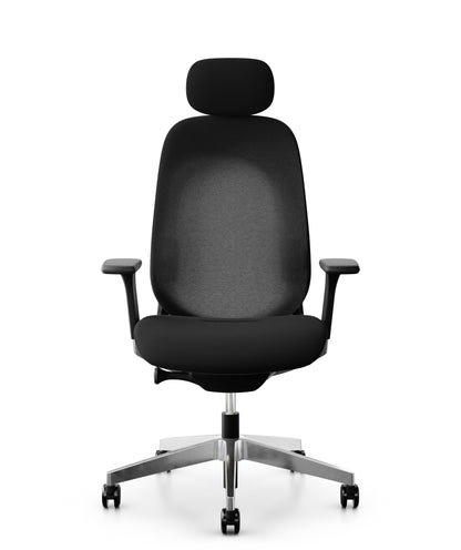 GIROFLEX Bürodrehstuhl 40 ERGO Plus 40-4049-L schwarz, mit Armlehne