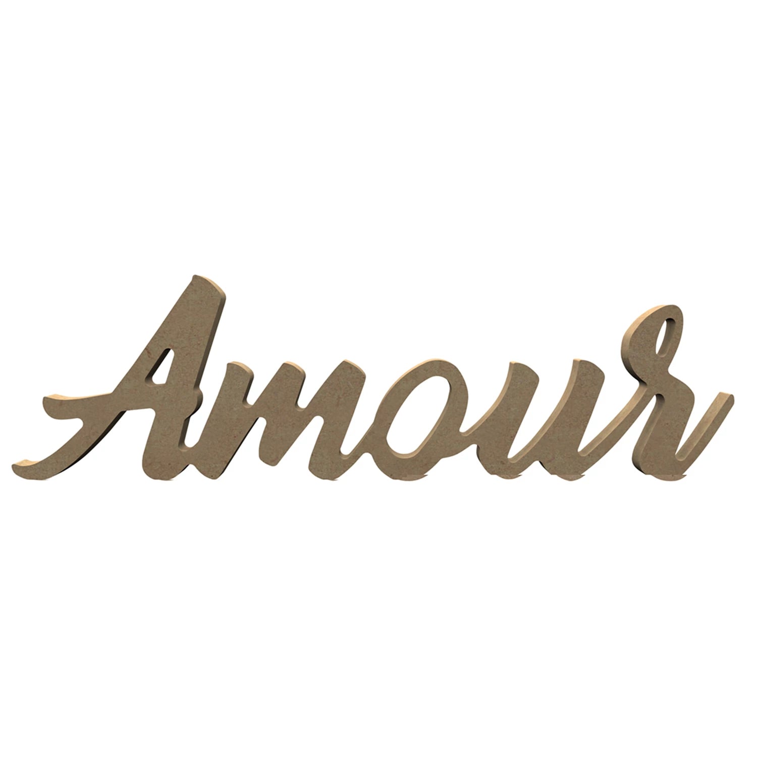AMOUR - WORT ZUM AUFSTELLEN