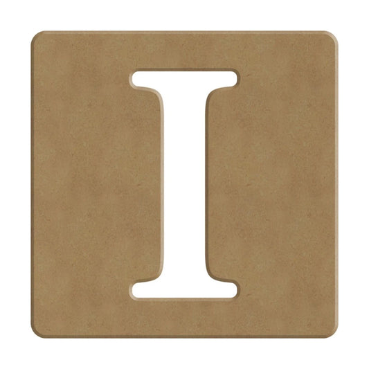 I SCRABBLE BUCHSTABE - 6CM - 10X10CM