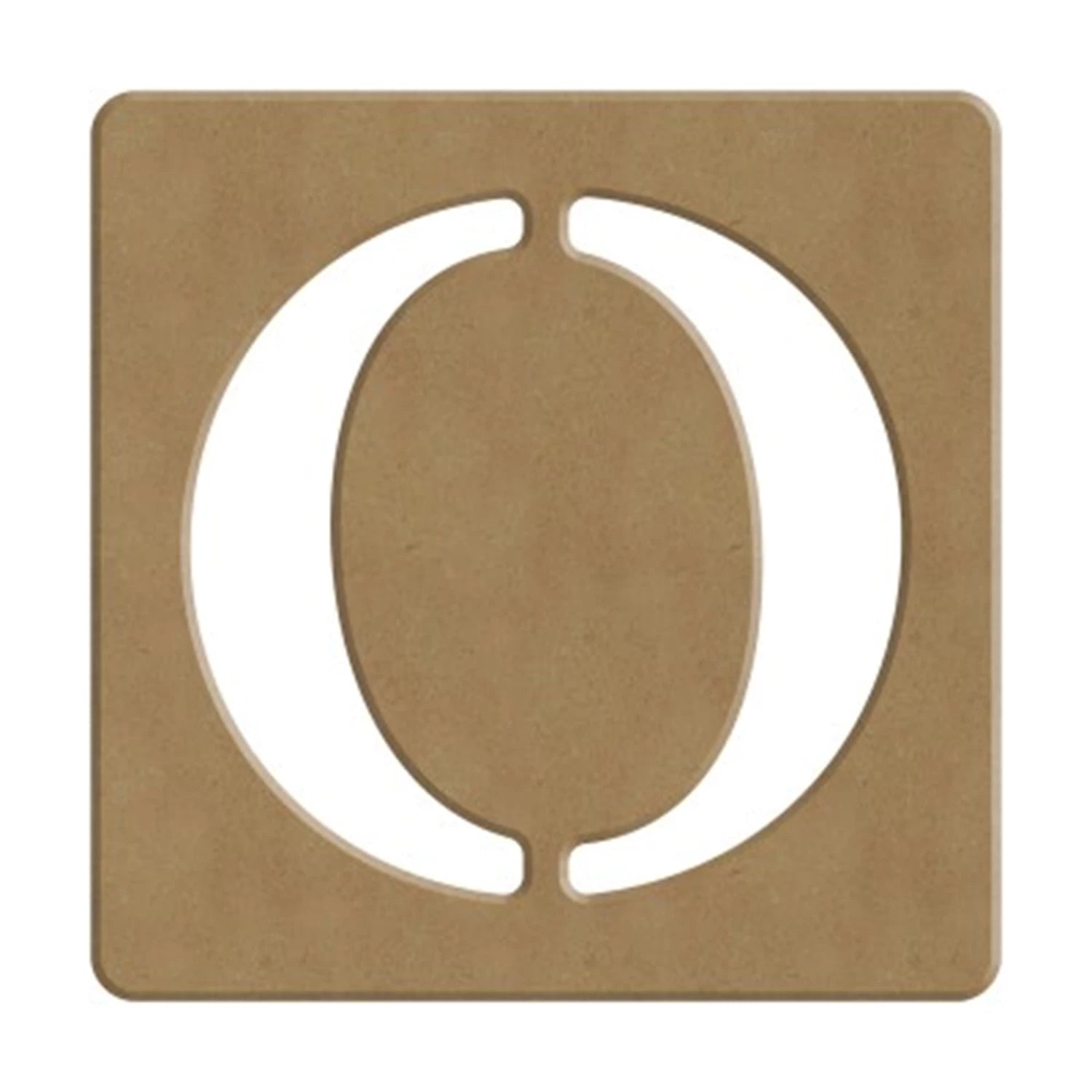 O SCRABBLE BUCHSTABE - 6CM - 10X10CM