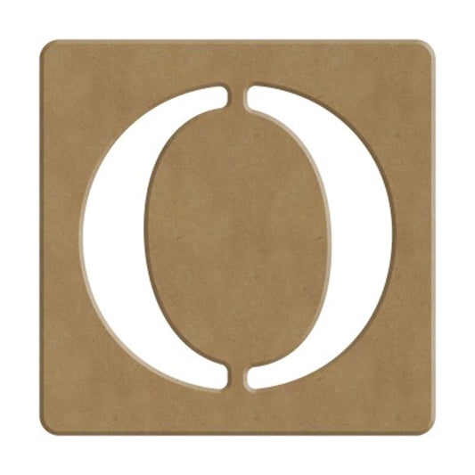 O SCRABBLE BUCHSTABE - 6CM - 10X10CM