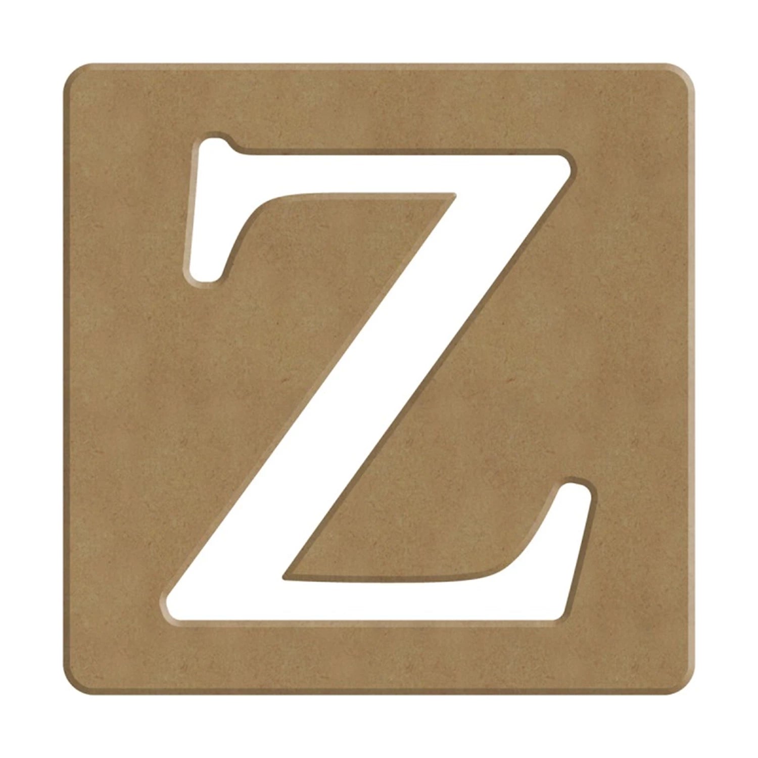 Z SCRABBLE BUCHSTABE - 6CM - 10X10CM