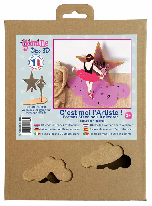 TANZERIN / STERN - DEKO 3D