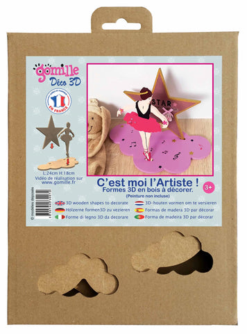 TANZERIN / STERN - DEKO 3D