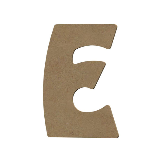 ALPHABET 15CM - E