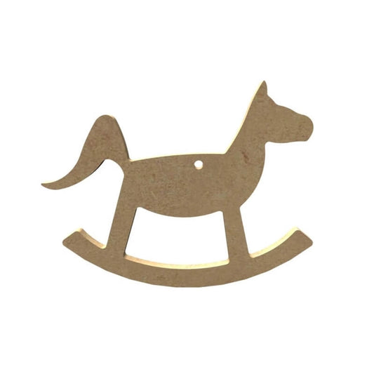 CHEVAL A BASCULE 12X10CM PERCE