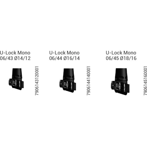 Затискне з'єднання Gabel 06/45 U-Lock Mono Ø18/16