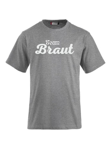 T-Shirts bedrucken mit Spruch Team Braut