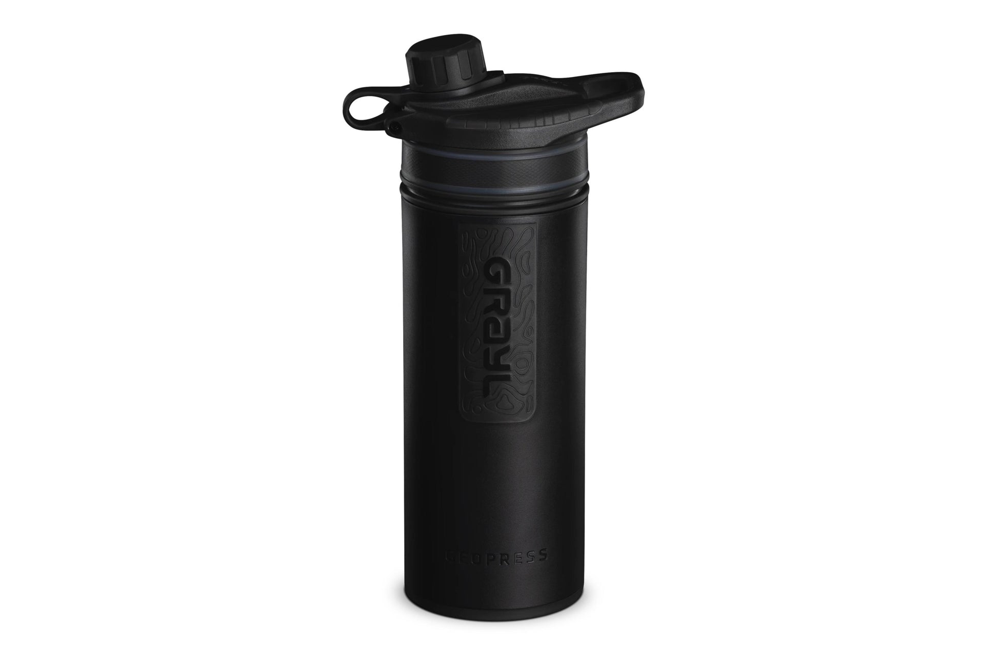 Geopress Purifier Bottle no Valve Covert Black