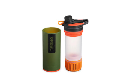 Geopress Purifier Bottle no Valve Oasis Green