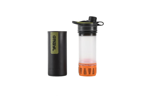 Geopress Purifier Bottle Black Camo