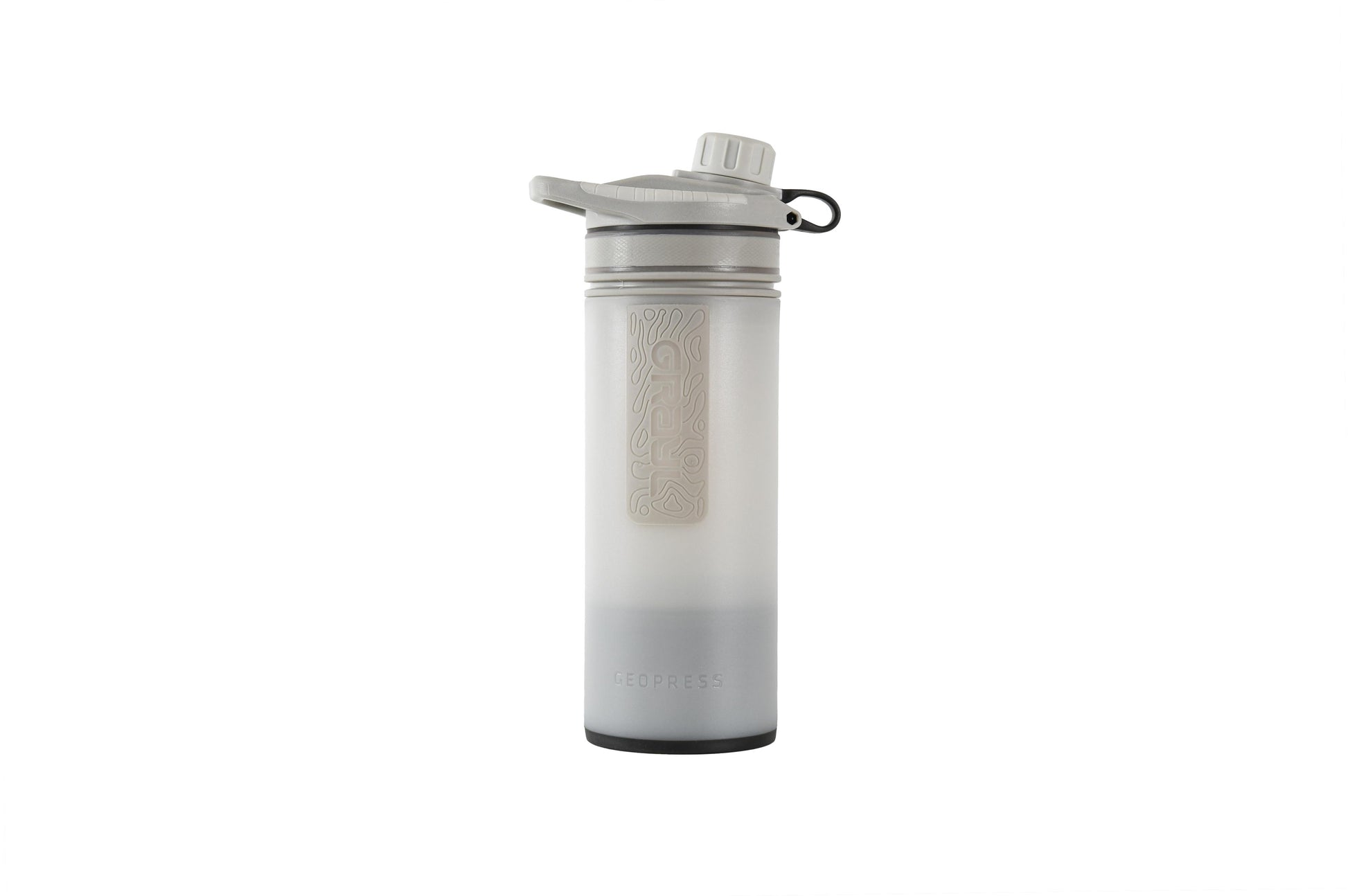 Geopress Purifier Bottle Peak White