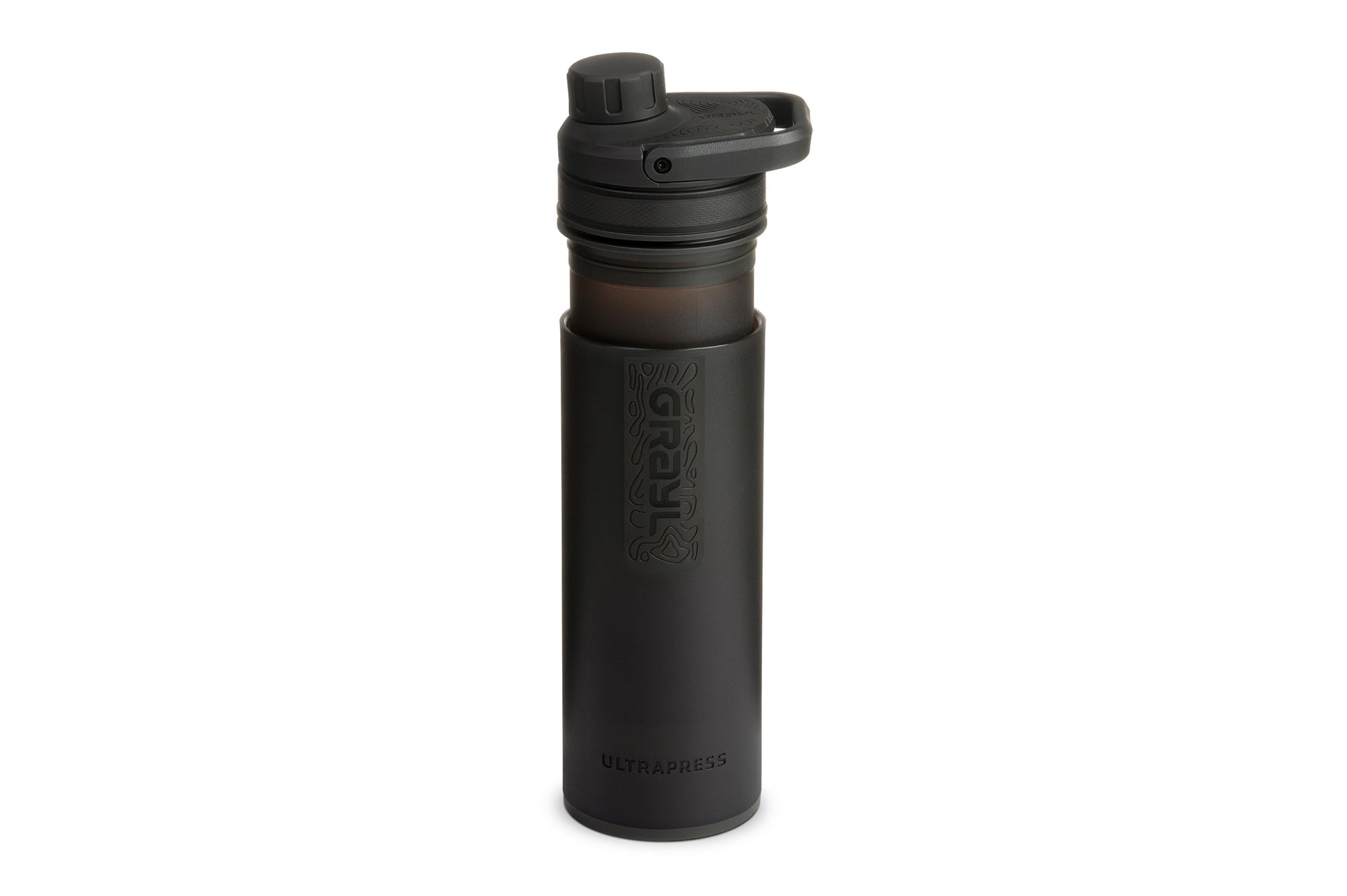 Ultrapress Purifier Bottle no Valve Covert Black