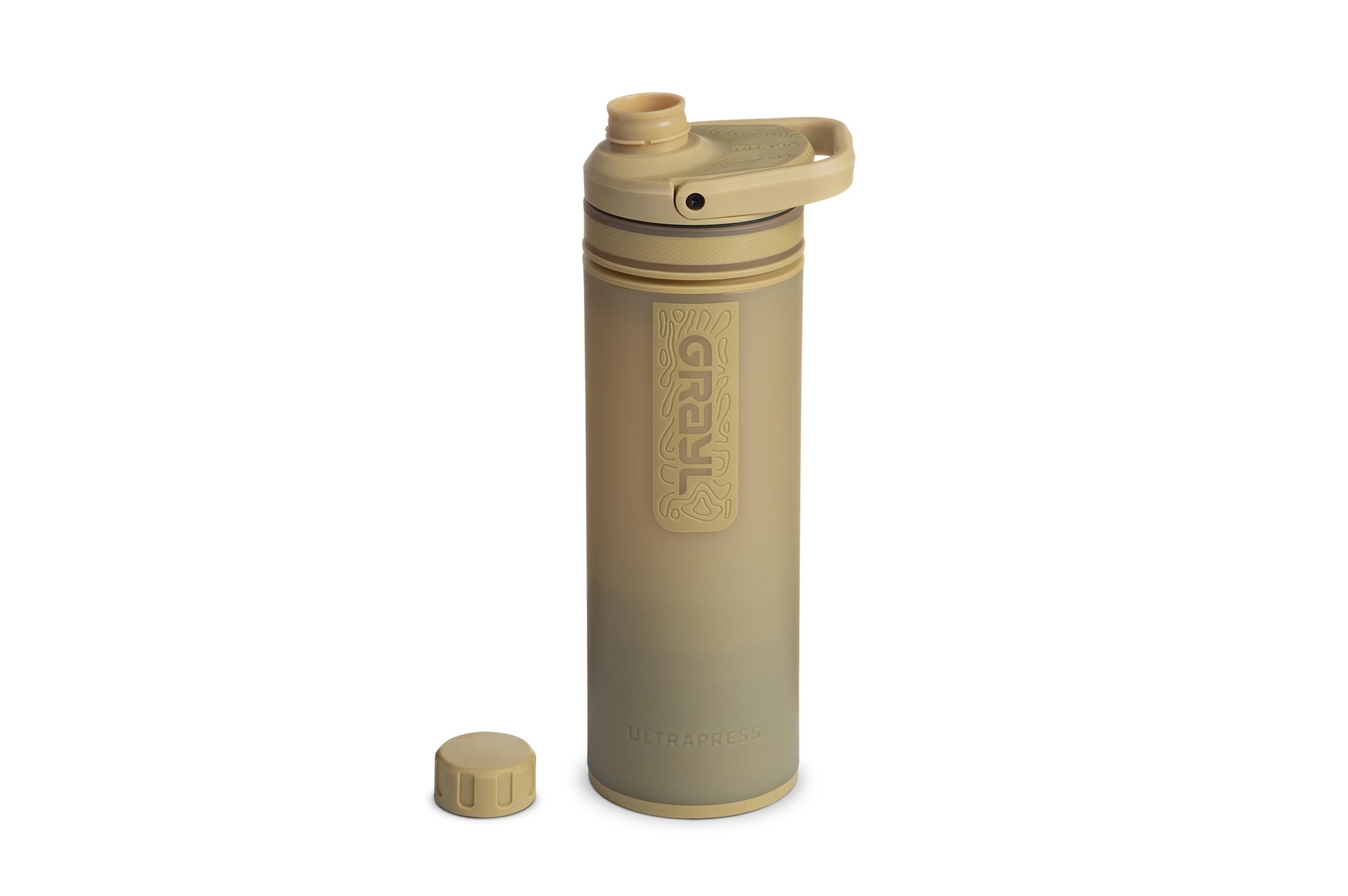 Ultrapress Purifier Bottle no Valve Desert Tan