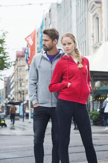 Günstige Damen Hoodie- Full zip Ladies
