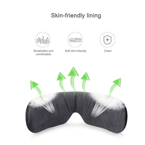 Augenmassagegerät, Bluetooth, Vibration, heiße Kompresse, Augenpflege, Massagegerät, Faltenermüdung, Vibrationsmassage, Therapie, Augenschutz