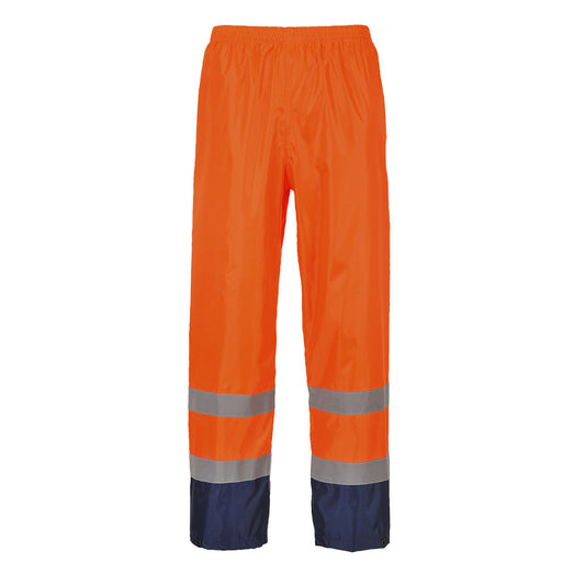 Portwest H444 Hose – Orange/Marine – strapazierfähige Arbeitshose