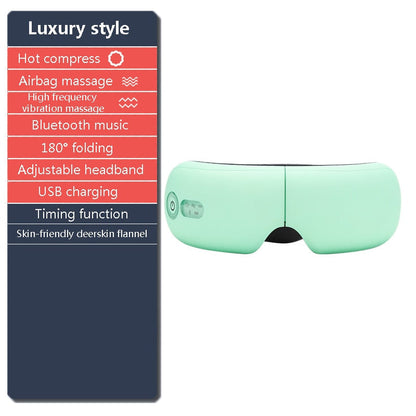 Augenmassagegerät, Bluetooth, Vibration, heiße Kompresse, Augenpflege, Massagegerät, Faltenermüdung, Vibrationsmassage, Therapie, Augenschutz