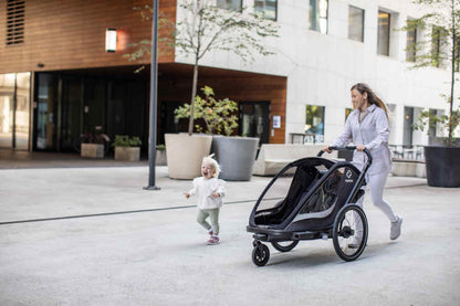 Cocoon grau/schwarz für 2 Kinder