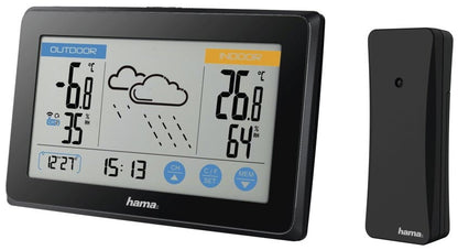 HAMA Wetterstation 186314 Touch schwarz