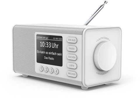 HAMA Digital Radio DR1000DE 54241 FM/DAB/DAB+ white