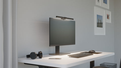 HANSA Bildschirmleuchte Flash 41-5011.004 schwarz, Screenbar