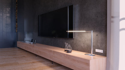 HANSA Tischleuchte Aura 41-5011.006 silber