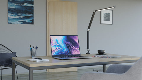 HANSA Tischleuchte Ray 41-5011.007 schwarz