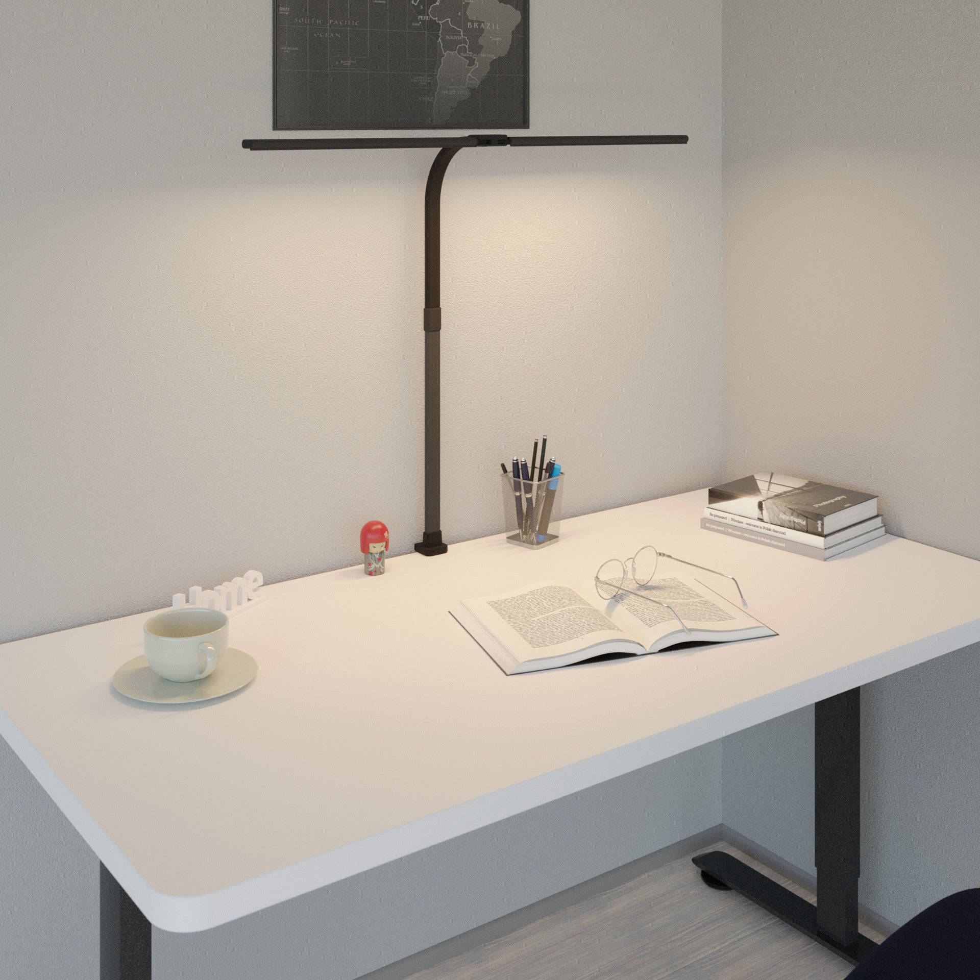 HANSA Tischleuchte Nova 41-5011.008 schwarz