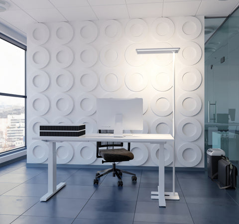 HANSA Stehleuchte Larimar 41-5011.050.CH weiss