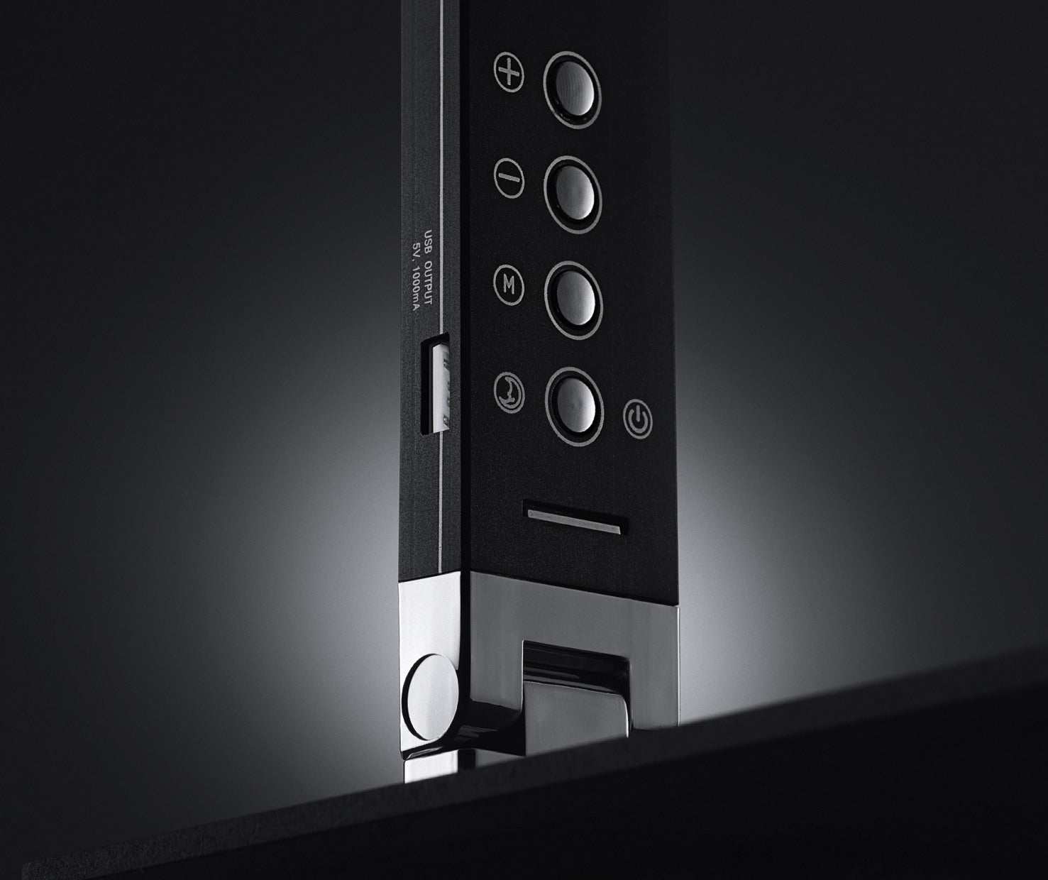 HANSA Tischleuchte LED Magic Plus 415010716 dimmbar, USB & Qi-Charging