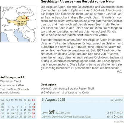 HARENBERG Abreisskalender 2025 2105000+25 Reise DE 15.4x16.5cm