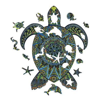 PZ BOIS - LA TORTUE TROPICALE 140PCS - M