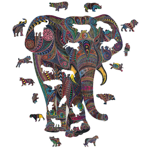 PZ BOIS - L’ELEPHANT IMPERIAL 190PCS - M