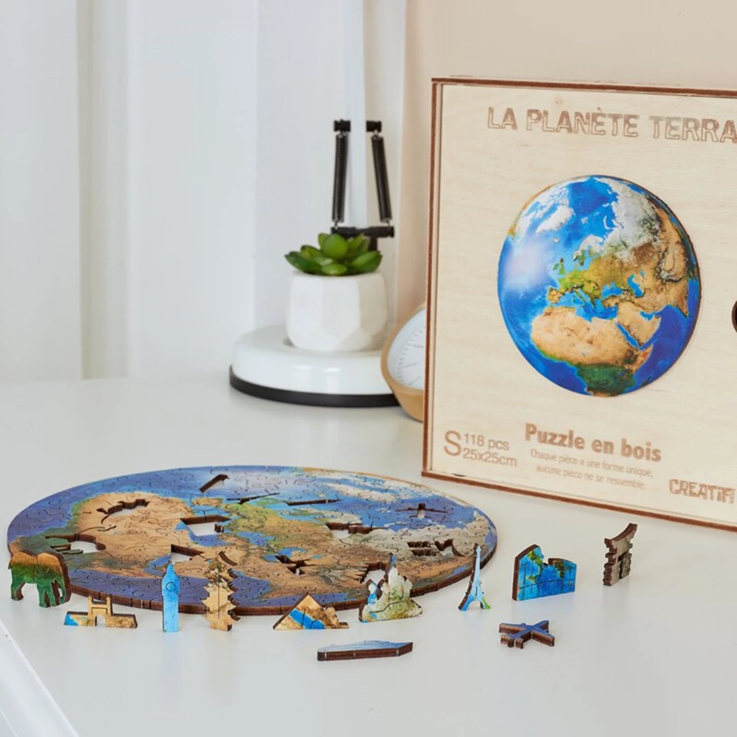 PZ BOIS - LA PLANETE TERRA 118PCS - S