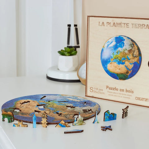 PZ BOIS - LA PLANETE TERRA 118PCS - S