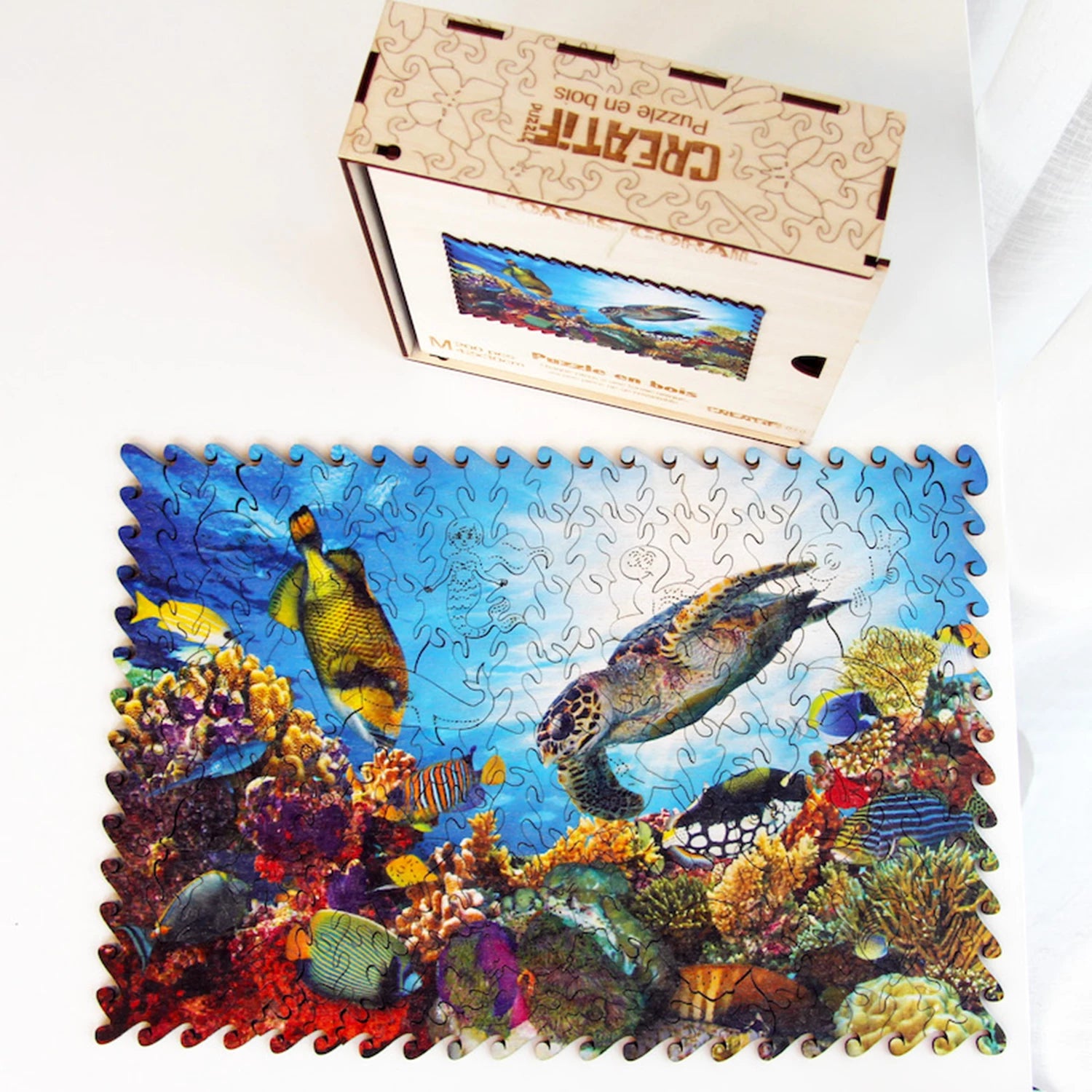 PZ BOIS - L'OASIS CORAIL 200PCS - M