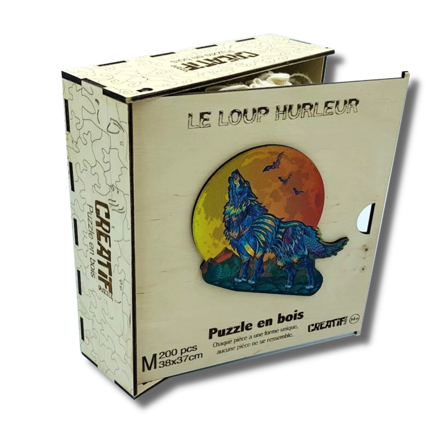 PZ BOIS - LE LOUP HURLEUR 200PCS - M