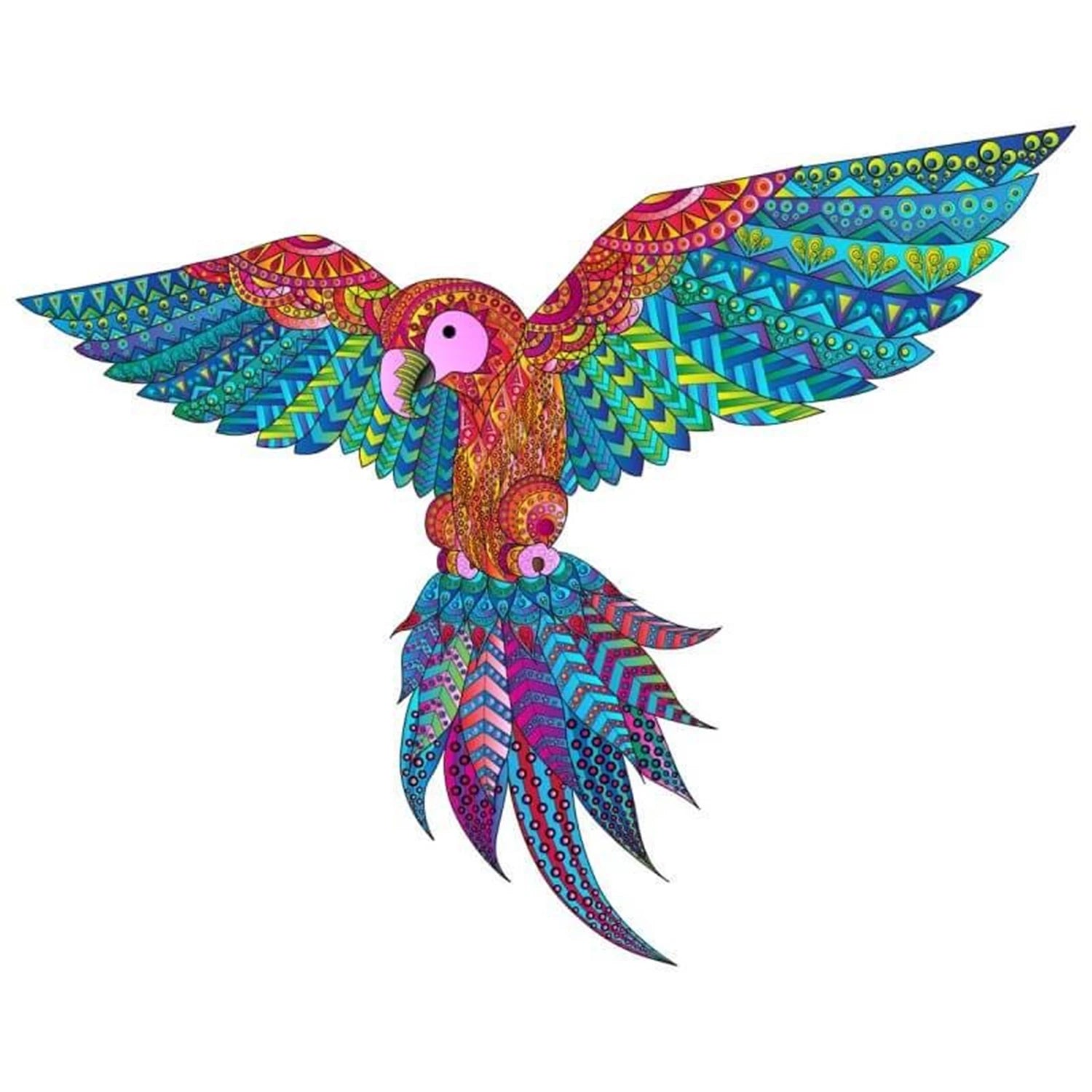 PZ BOIS - L'EXOTIQUE PERROQUET 127PCS - S