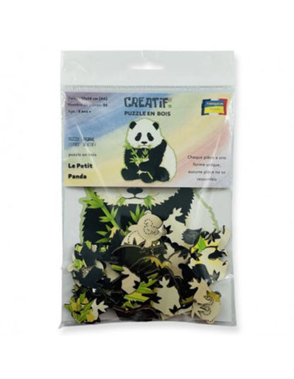 PZ BOIS ENFANT - LE PETIT PANDA 35PCS