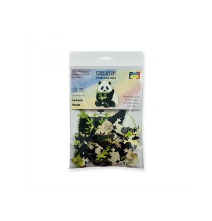 PZ BOIS ENFANT - LE PETIT PANDA 35PCS