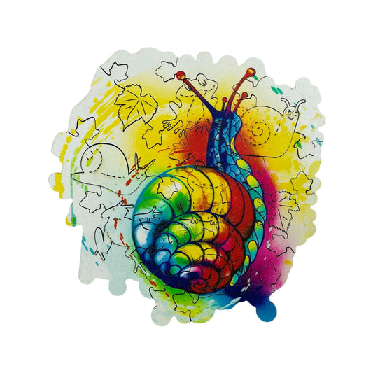 PZ BOIS ENFANT - LE PETIT ESCARGOT 20PCS