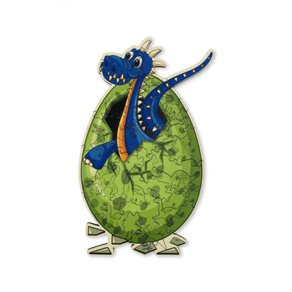 PZ BOIS ENFANT - LE BEBE DINOSAURE 35PCS