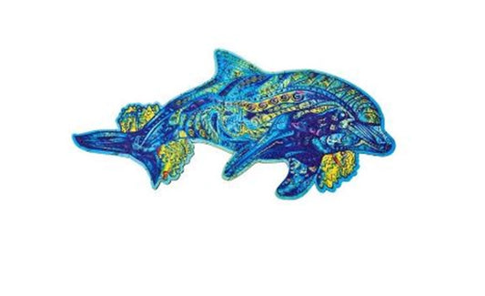 PZ BOIS - LE DAUPHIN JOUEUR - 117PCS - S