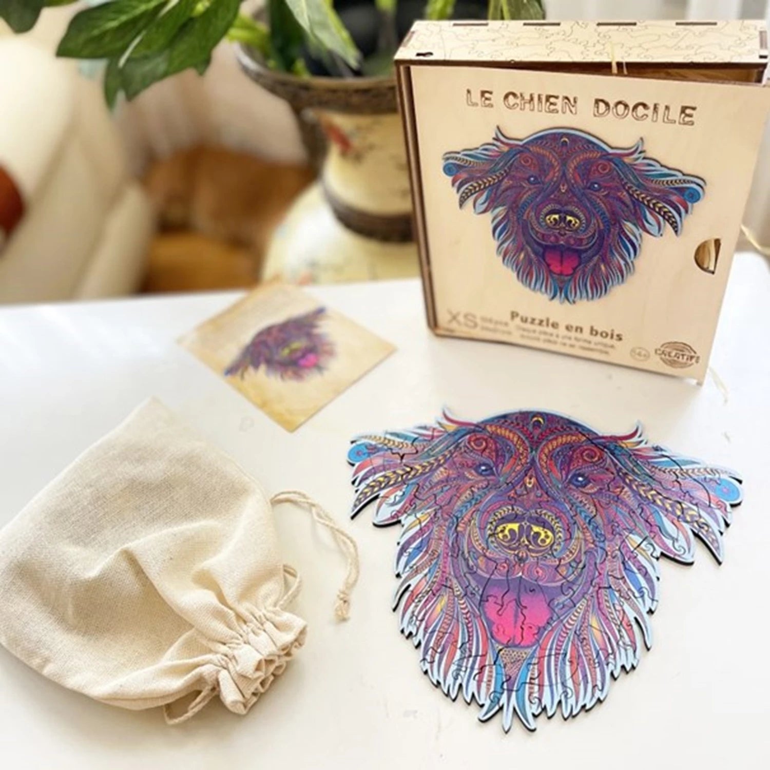 PZ BOIS - LE CHIEN DOCILE - 106PCS - ?S