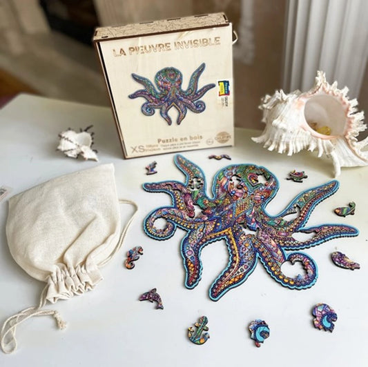 PZ BOIS - LA PIEUVRE INVISIBLE - 106PCS - ?S